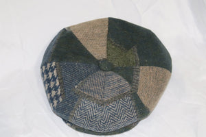 Patchwork Green/Blue/Beige